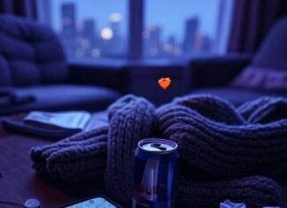 Why These Casual Games Are Taking Over Your Screen Time (And You’ll Love It!) Messy table, phone puzzle, Red Bull, scarf, 8-bit heart