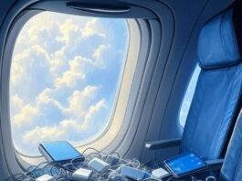 From Jet Lag to Juiced-Up Phones: Travel Gadgets That Solve Real Problems Dreamy chaos of travel gadgets in flight