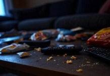 Good Streaming Devices That Don’t Make Me Wanna Scream Messy table with streaming devices, crumbs, soda stains