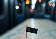 Latest Sony Wireless Earbuds: Is It Worth Buying? Sony WF-1000XM5 on coffee-stained NYC map, flag-waving