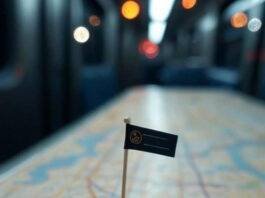 Latest Sony Wireless Earbuds: Is It Worth Buying? Sony WF-1000XM5 on coffee-stained NYC map, flag-waving