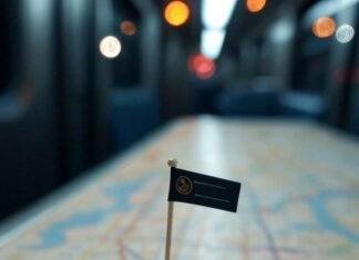 Latest Sony Wireless Earbuds: Is It Worth Buying? Sony WF-1000XM5 on coffee-stained NYC map, flag-waving