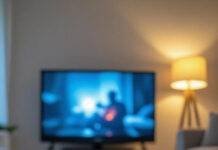 How to Choose the Perfect Audio-Video Setup for Your Living Room: A Beginner’s Guide Crooked TV, spilled soda, glowing dinosaur toy chaos