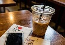 Best iPhone Apps for 2025 That Actually Saved My Sorry Butt Scribbled app names next to cracked iPhone and iced coffee