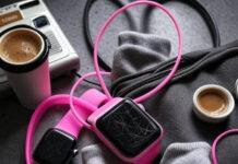 Smart vs Stylish: Which Wearables Are Worth Your Money? Scratched smartwatch, neon tracker, socks, Walkman, coffee-stained bag