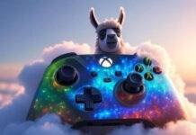 What Xbox Cloud Gaming Games Are Free Glowing Xbox controller in cloud, llama, Master Chief