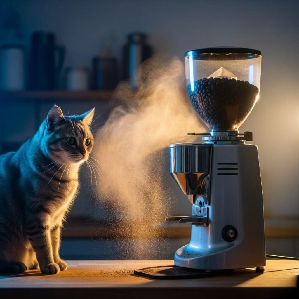 Me and my grinder, causing a scene