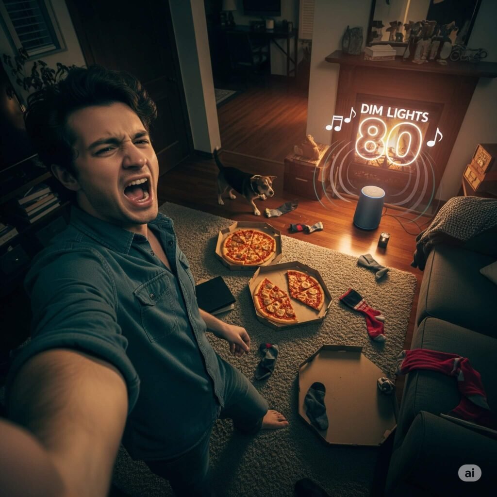 Smart Speaker Fail: Selfie Humor