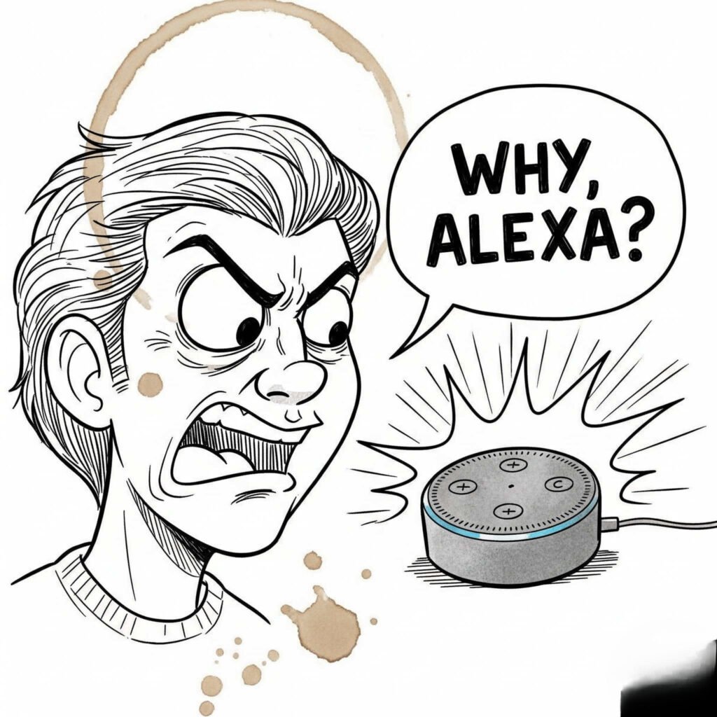 Angry Alexa Doodle