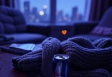 Why These Casual Games Are Taking Over Your Screen Time (And You’ll Love It!) Messy table, phone puzzle, Red Bull, scarf, 8-bit heart