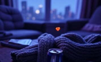 Why These Casual Games Are Taking Over Your Screen Time (And You’ll Love It!) Messy table, phone puzzle, Red Bull, scarf, 8-bit heart