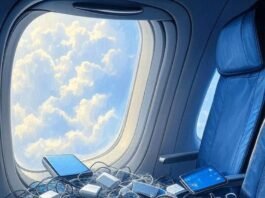 From Jet Lag to Juiced-Up Phones: Travel Gadgets That Solve Real Problems Dreamy chaos of travel gadgets in flight