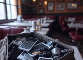 Upgrade Your Next Trip with These Trending Travel Gadgets in 2025 Chaotic Philly diner gadgets with fry, messy bag