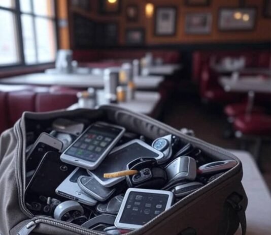 Upgrade Your Next Trip with These Trending Travel Gadgets in 2025 Chaotic Philly diner gadgets with fry, messy bag