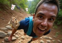 Best Action Camera Head Mount for You Sweaty trail run chaos, chipmunk photobombs tilt