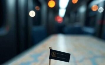 Latest Sony Wireless Earbuds: Is It Worth Buying? Sony WF-1000XM5 on coffee-stained NYC map, flag-waving