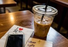 Best iPhone Apps for 2025 That Actually Saved My Sorry Butt Scribbled app names next to cracked iPhone and iced coffee