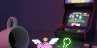 From Gaming to Finance: The Most Popular Apps Trending This Year Gaming and finance apps glow on a messy desk