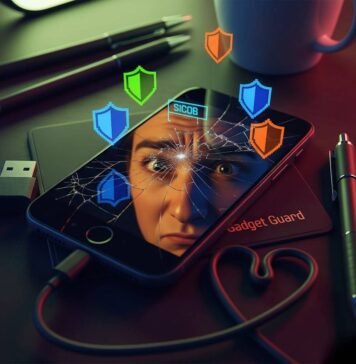 Is Gadget Guard Worth It Gadget Guard Cracked Screen Reflection: A High-Res, Sarcastic Chaos