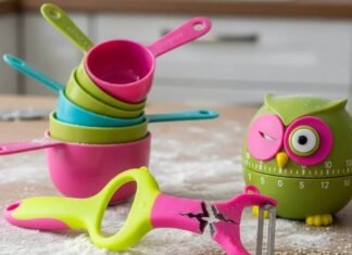 Food Prep Accessories Kitchen Chaos: A Funny and Quirky Still Life