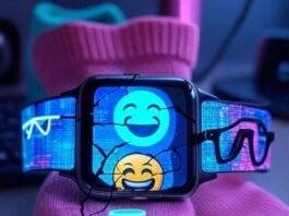 10 Must-Have Wearables of 2025 That Are Actually Useful Cracked smartwatch, glitchy band, crooked AR glasses, quirky tech fail