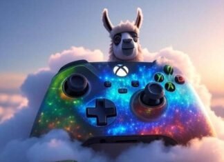 What Xbox Cloud Gaming Games Are Free Glowing Xbox controller in cloud, llama, Master Chief